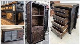 Amazing Vintage Industrial Steel Furniture 2021 ▶️