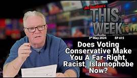 Jim Davidson - Does Voting Conservative Make You A Far-Right, Racist, Islamophobe Now?