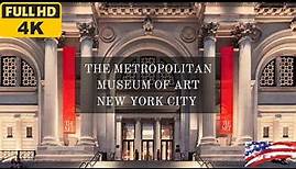 The Metropolitan Museum of Art. New York City 2023 (4K walking tour)