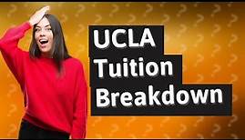 How much is UCLA tuition?