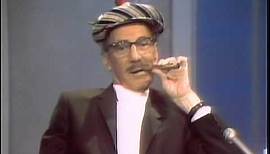 Groucho Marx Dick Cavett 1969