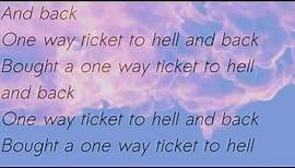 One Way Ticket(The Darkness) Lyrics