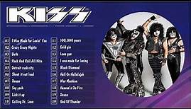 Kiss Greatest Hits Full Album - Best Of Kiss Playlist 2020