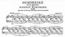 Schumann: Humoreske, Op.20 (Fejérvári, Endres)