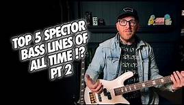 Top 5 Spector Bass Lines of All Time PT2!? According to Ian Allison