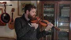 Otto Ernst Fischer violin demonstrated by Jeff Taylor, rescued by Schnefsky