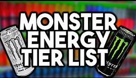 The DEFINITIVE Monster Energy Flavor Ranking (Tier List)