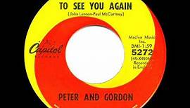 1964 HITS ARCHIVE: I Don’t Want To See You Again - Peter and Gordon