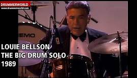 Louie Bellson: THE BIG DRUM SOLO - 1989 - #louiebellson #drummerworld
