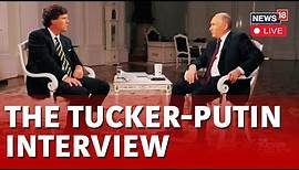 Tucker Carlson | Putin Interview LIVE | Tucker Carlson In Conversation With Vladimir Putin | N18L