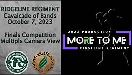 Ridgeline Regiment Cavalcade of Bands Finals Competition Oct 7, 2023 MCV