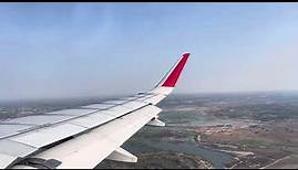 Thai AirAsia full landing Khon Kaen airport (KKC) from Bangkok (DMK) airport.