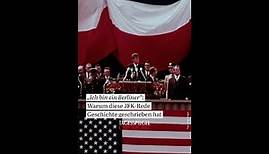 „Ich bin ein Berliner“: Warum diese JFK-Rede Geschichte geschrieben hat | John F. Kennedy, USA