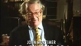 John Mortimer interview at his home Rumpole BBC Play For Today 1975
