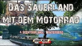 Mit dem Motorrad durch das Sauerland. 4 Seentour inkl. Winterberg