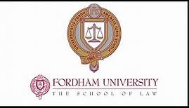 Fordham University School of Law Commencement 2018