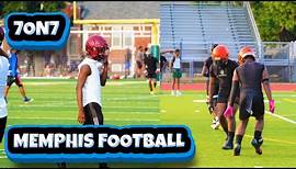 MEMPHIS TN HIGH SCHOOL 7 ON 7 HIGHLIGHTS THIS IS A MUST SEE!