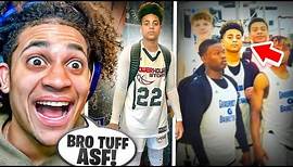 REACTING TO MY OLD AAU BASKETBALL HIGHLIGHTS!