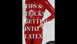 How to Get Dressed in a Latex Catsuit