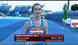 Martina Caironi, Cat. T63, Record del Mondo nel salto in lungo