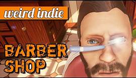 The Barber Shop game: Hipster stabbing simulator! (PC gameplay) | Weird Indie