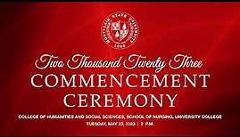 Montclair State University 2023 Commencement Ceremony