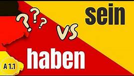 German Perfect Tense | SEIN or HABEN? Explained!