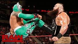 Sin Cara vs. Braun Strowman: Raw, Sept. 5, 2016