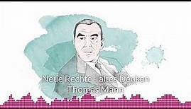 Thomas Mann - Vom unpolitischen Betrachter zum„Wanderredner der Demokratie“