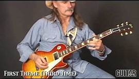 Dickey Betts: "In Memory of Elizabeth Reed" Guitar Lesson