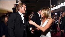 Watch Brad Pitt and Jennifer Aniston Reunite and Win BIG! | SAG Awards 2020
