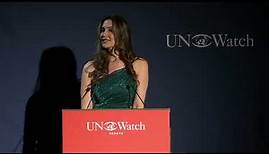 Nazanin Afshin-Jam Speaks At UN Watch 30th Anniversary #iran #iranprotests