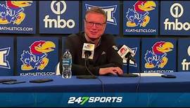 Bill Self reacts to Kansas' loss to BYU