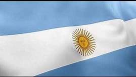 Argentina Flag | Bandera argentina | Free 4K video background loop video, Country flag National Flag