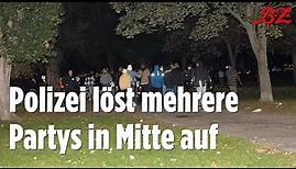 Berlin-Mitte | Polizei löst mehrere illegale Partys auf