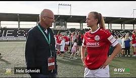 🎤 Nele Schmidt nach der 0:1-Niederlage gegen den 1. FFC Turbine Potsdam