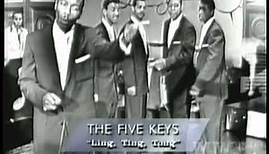 The Five Keys “Ling Ting Tong” 1955 Live Performance