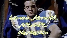 Lance Alworth Chargers Highlights