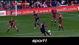 5:5! Tor-Spektakel beim Legendenspiel FC Liverpool-FC Bayern | SPORT1