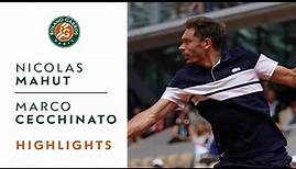 Nicolas Mahut vs Marco Cecchinato - Round 1 Highlights | Roland-Garros 2019