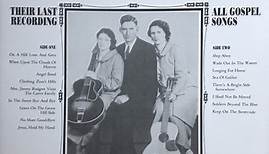 The Original A.P. Carter Family - Their Last Recording