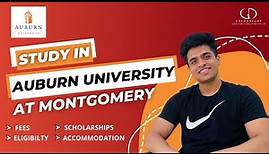 Auburn University At Montgomery (USA): Top Programs, Fees, Eligibility, Scholarships #studyabroad