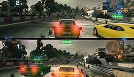 BLUR PC Gameplay HD | Blur Split Screen Versus Multiplayer Maximum Graphic Settings.