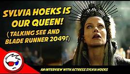 Sylvia Hoeks Interview - Becoming SEE's Evil Queen and Blade Runner 2049!