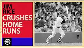 Jim Rice CRUSHING home runs! The Red Sox slugger had INSANE power!