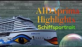 AIDAprima Schiffsrundgang die Highlights an Bord