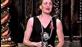 Cherry Jones wins 1995 Tony Award for Best Actress in a Play