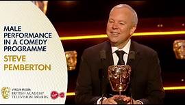 Steve Pemberton Wins Male Performance in a Comedy Programme | BAFTA TV Awards 2019