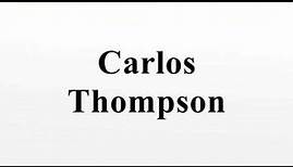 Carlos Thompson
