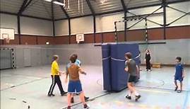 Handball Spielform zum Sprungwurf